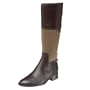 Etienne Aigner Women's Eldidge Boot,Godiva/Brn Calf/Fbrc,6.5 M