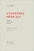 Books : L'expertise medicale: Amiable, judiciaire, penale