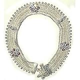 Ankle Bracelets Silver Foot Jewelry 107 gms. 10 