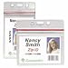 Office Products : BAU47840 - Sealable Card Holders, Vertical, 5x3, Clear