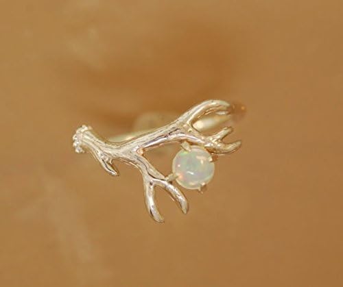 Antler Opal Ring