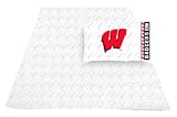 WISCONSIN BADGERS OFFICIAL TEAM LOGO FULL SIZE JERSEY SHEET SET
