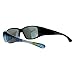 SA106 Rhinestone Womens Floral Fitover OTG 57mm Sunglasses Blue