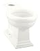 KOHLER 4289-0 Memoirs Comfort Height Round Toilet Bowl, White