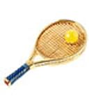 Estee Lauder 2007 Collectible Solid Perfume Tennis Racket Compact