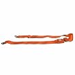2 Point Orange Lap Seat Belt (1 Belt)