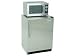 Kitchen & Housewares : Summit MRF67SSTB 5.3 cu. ft. Compact Refrigerator with 0.7 cu. ft. Midsized Microwave, Glass Shelves, Manual Defrost Freezer and Towel Bar Handle