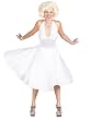 Marilyn Monroe Costume Old Hollywood Celebrity Costume Pin Up White Dress