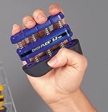 Cando DigiFlex Color-coded Finger/Hand Exerciser - Blue (heavy)