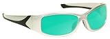 Helium Neon Alignment Laser Safety Glasses - Model 808 Silver