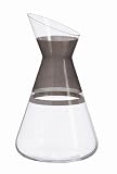 Kosta Boda Nero Carafe, Conical
