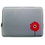 Gray Gyms Pac Poppy MacBook Sleeve-13.3"