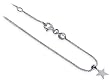 New 10 KT White Gold 10K Ankle Bracelet 9" / 10" Anklet