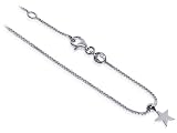 New 10 KT White Gold 10K Ankle Bracelet 9" / 10" Anklet