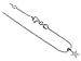 New 10 KT White Gold 10K Ankle Bracelet 9 / 10 Anklet