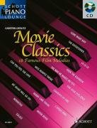 Movie Classics: 18 bekannte Filmmelodien, z.B. Over The Rainbow, Miss Marple oder die Winnetou-Melodie, arrangiert für Klavier solo. (Schott Piano Lounge)