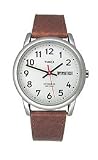 Timex Men's Easy Reader Black Leather Watch #T20041