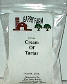 Cream of Tartar, 2 oz. by Barry Farm