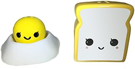 Egg and Toast Salt and Pepper Shaker