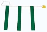 Adult Triple Green Flag Football Set - 1 Dozen