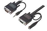 SVGA Extension Cable, Male / Female, 25.0 ft