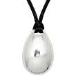 Ferroni Drop Shape Necklace With CZ 16" Ferroni Drop Shape Necklace With CZ 16"