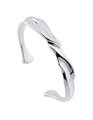 Handcrafted Argentium Silver Cuff Bracelet 11.5mm