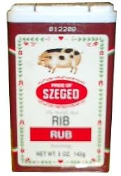Rib Rub Seasoning (szeged) 5oz (142g)