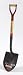 Tools & Hardware : Union Tools 43205 Shovel R0und Point D-handle 30"