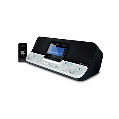 iLuv Internet Radio with Dual Alarm Clock (Black)