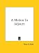 A Motion To Adjourn