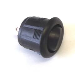 Round Hole Fixing 6A SPST Rocker Switch (15mm)