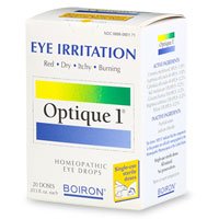 Boiron Homeopathic Medicine Optique Single-Use Drops for Eye Irritations - 20-Count Boxes