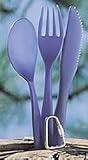 GSI Lexan TEKK Glacier Ice 3 Piece Cutlery Set