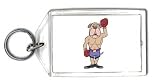 Keychain with animal, dog, boxer