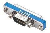 Slimline AT Adapter, DB9 Male / DB25 Female