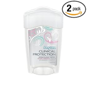 Degree Women Clinical Protection Anti-Perspirant & Deodorant, Classic Romance, 1.7-Ounce Packages (Pack of 2)