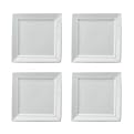 Set of 4 Square Appetizer Plates - 6"