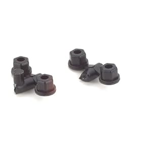 Shock Mount Nuts:T3 T4,TC4 (4) from Associated Electric Car Kits
