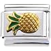 Gold Pineapple Italian Charm