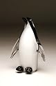 Standing Glass Penguin