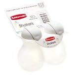 Rubbermaid #1A52-RD-WHT Salt & Pepper Shakers