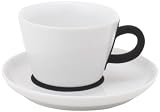 Produkt-Bild: Kahla 393623A24003C Touch! Cappuccino-Obertasse 0.25 liter mit Untertasse 16 cm, schwarz