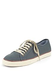 Blue Harbour Lace Up Canvas Pumps