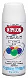 Krylon K05130100 Decorator Crystal Clear Gloss Finish Spray Paint (Pack of 6)