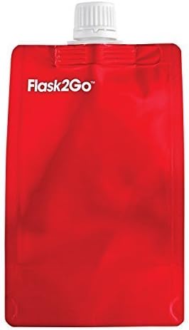 Flask2Go 6408 Disposable Flask, Set of 2, 7.5-Ounce by Flask2Go