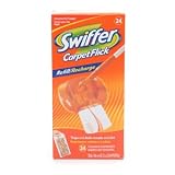 24 Refills - Swiffer CarpetFlick 24 COUNT Carpet Flick Refill Cleaning Cartridges