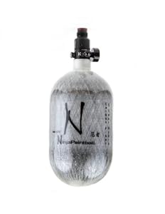 Ninja 68ci/4500psi Carbon Fiber HPA Paintball Tank GRAY
