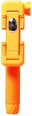 2015 Mini 2 Selfie Stick , Min Longth Only 13.4cm , Max Longth up to 75cm, Model Rk Mini 2, Popular and Portable Pen Style Gift , Support Bluetooth Connection, Support IOS or Android Smart Phone, Using Very Easy After Connect Blue-tooth (Orange) by icanany