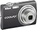 Nikon Coolpix S220 10MP Digital Camera with 3x  Optical Zoom and 2.5 inch LCD (Graphite Black)